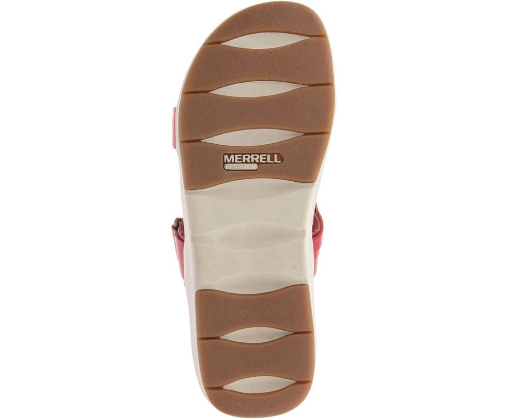 Sandalias Mujer - Merrell Kalari Shaw Slide - Rojas - ULIE-20417